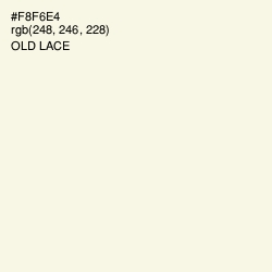 #F8F6E4 - Old Lace Color Image